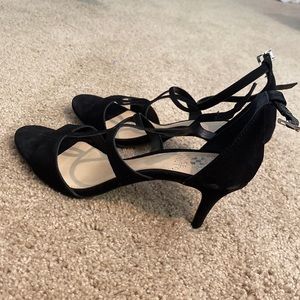 vince camuto black heals